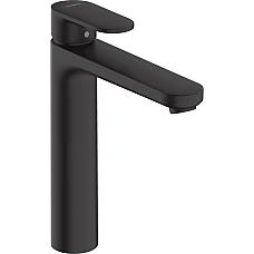 Змішувач для умивальника з донним клапаном pop-up Matt Black HANSGROHE Vernis Blend 190 71552670