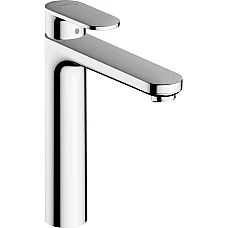 Смеситель для умывальника с донным клапаном pop-up Chrome HANSGROHE Vernis Blend Isolated 190 71572000