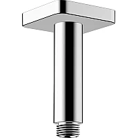 Кронштейн для верхнего душа с потолка Chrome Hansgrohe Vernis Shape 26406000