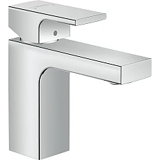 Змішувач для умивальника з донним клапаном pop-up Chrome HANSGROHE Vernis Shape 100 71561000