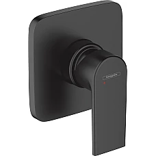 Змішувач прихованого монтажу для душу 117/117 Matt Black HANSGROHE Vernis Shape 71658670