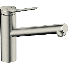 Змішувач кухонний Stainless Steel Finish HANSGROHE Zesis M33 150 1jet 74802800