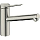 Смеситель кухонный Stainless Steel Finish HANSGROHE Zesis M33 150 1jet 74802800