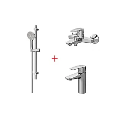 Набір змішувачів для ванни AM.PM Gem F90E02100 + F90E10000 + F0190000