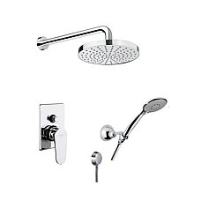 Душова система FIORE KEVON 81CR6519 хром