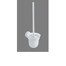 Щетка для санузла с подвесным держателем /11 × 14 × 38 біла/ Stella CLASSIC
