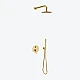 Душевая система скрытого монтажа Excellent PI (AREX.SET.1245GB) матовое золото