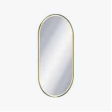 Дзеркало світлодіодне 100x50 Excellent Corido золото матове