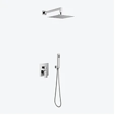 Душова система прихованого монтажу 3-функційний Excellent Keria (AREX.SET.2047CR) хром