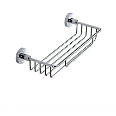 Корзина настінна  | 35 × 14.5 × 7.5 cm хром | Stella Dodatki