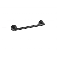 Держатель полотенец |35.5 × 7 × 5.5 cm чорний матовий | Stella CLASSIC