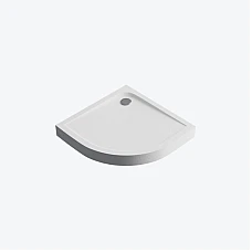 Піддон напівкруглий 800х800 Excellent Sense X білий