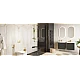 Душевая перегородка 900х2000 Excellent Vidoq Walk-in (KAEX.1506.900.LP.GL) золото