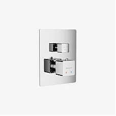 Смеситель для ванны/душа скрытого монтажа 3 функциональный Excellent Keria (AREX.2048CR) хром