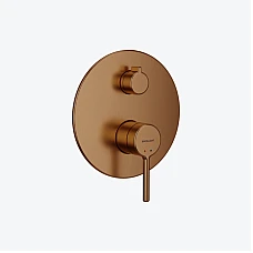 Смеситель для ванны/душа скрытого монтажа Excellent PI (AREX.1245CB) матовая медь