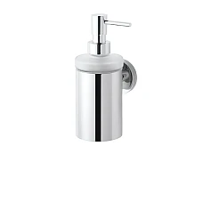 Диспенсер для мила рідкого / 7 × 11 × 17.5 / скло, хром / Stella CLASSIC