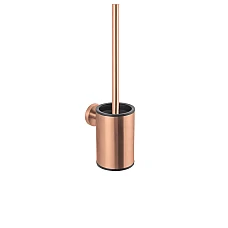 Щітка для санвузла з підвісним тримачем /9 × 11.5 × 38 рожеве золото матове/ Stella CLASSIC