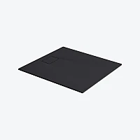 Душевой поддон 90x80 Excellent Lavano черный