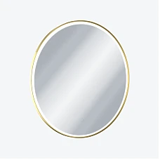 Дзеркало світлодіодне 80 Excellent Corido золото