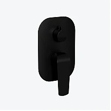 Смеситель для ванны/душа скрытого монтажа Excellent Clever 2.0 (AREX.4145BS) черный