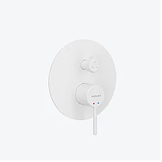 Змішувач для ванни/душу прихованого монтажу 3 функційний Excellent PI (AREX.1247WH) білий