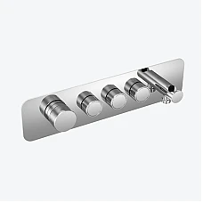 Смеситель для ванны/душа скрытого монтажа 3 функциональный Excellent Krotos (AREX.8036CR)