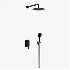 Душова система прихованого монтажу Excellent Clever 2.0 (AREX.SET.4145BS) чорний