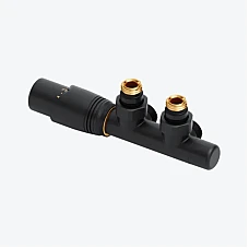 Термостат радіаторний лівий Excellent Volaro 2.0 чорний