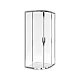 Душевая кабина полукруглая 90x90 Excellent Seria 201 (KAAC.1801.900)