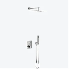 Душова система прихованого монтажу термостатичний 3 функції Excellent KROTOS RAIN TERMO