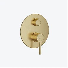 Смеситель для ванны/душа скрытого монтажа Excellent PI (AREX.1245GB) матовое золото