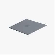 Душевой поддон квадратный 90х90 Excellent Arda серый