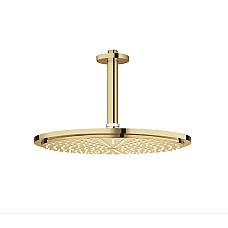 Верхній душ GROHE Rainshower Cosmopolitan 310 зі стельовим кронштейном 142 мм, золото глянцеве, 26067GL0