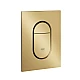 Клавіша змиву GROHE Arena Cosmopolitan S, золото матове, 37624GN0