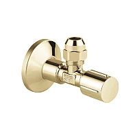 Кутовий вентиль GROHE 1/2" x 3/8", золото глянцеве, 22037GL0
