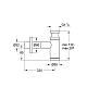 Сифон для умывальника GROHE 1 1/4", золото глянцевое, 28912GL0