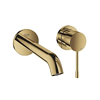 Змішувач для умивальника GROHE Essence M-Size, прихованого монтажу (2 отвори), золото глянцеве, 29192GL1