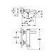Змішувач для ванни GROHE Essence, золото глянцеве, 25250GL1