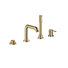 Змішувач для ванни GROHE Essence на 4 отвори, золото глянцеве, 25251GL1