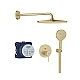 Душова система прихованого монтажу GROHE Essence Mono 310, матове золото, 25287GN0