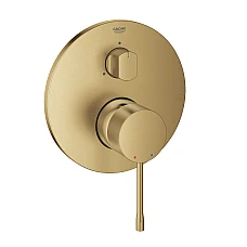 Змішувач одноважільний GROHE Essence прихованого монтажу на 3 виходи, золото матове, 24169GN1