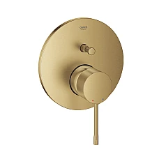 Змішувач GROHE Essence одноважільний прихованого монтажу на 2 виходи, золото матове, 24167GN1