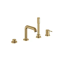 Змішувач для ванни GROHE Essence на 4 отвори, золото матове, 25251GN1