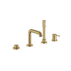 Змішувач для ванни GROHE Essence на 4 отвори, золото матове, 25251GN1