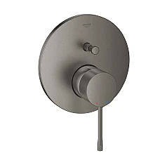 Змішувач GROHE Essence одноважільний прихованого монтажу на 2 виходи, графіт матовий, 24167AL1