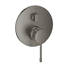 Змішувач одноважільний GROHE Essence прихованого монтажу на 3 виходи, графіт матовий, 24169AL1