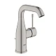 Смеситель для умывальника GROHE Essence M-Size, суперсталь, 24173DC1