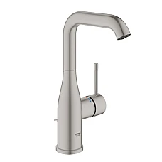 Змішувач для умивальника GROHE Essence L-Size, суперсталь, 24174DC1