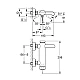 Змішувач для ванни GROHE Essence, суперсталь, 25250DC1