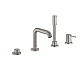 Змішувач для ванни GROHE Essence на 4 отвори, суперсталь, 25251DC1